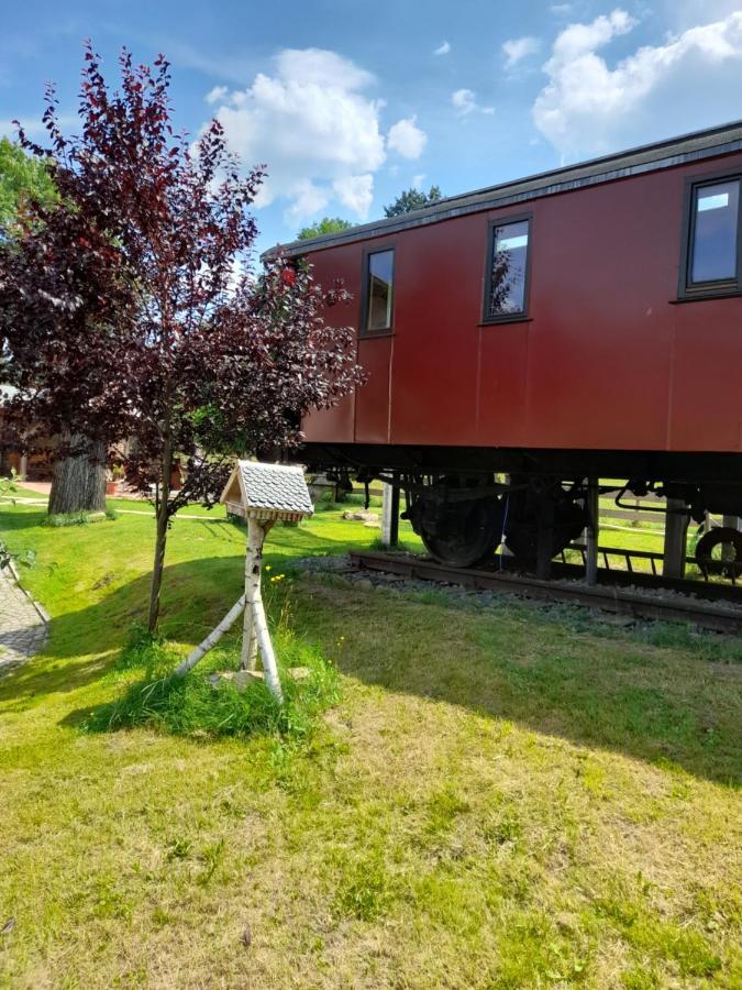 Eisenbahnromantik Im Urlaub Heinsdorfergrund Eksteriør bilde