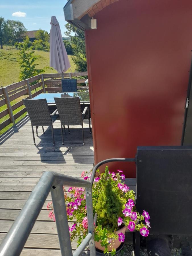 Eisenbahnromantik Im Urlaub Heinsdorfergrund Eksteriør bilde